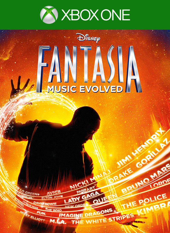 Fantasia: Music Evolved box art for Xbox One